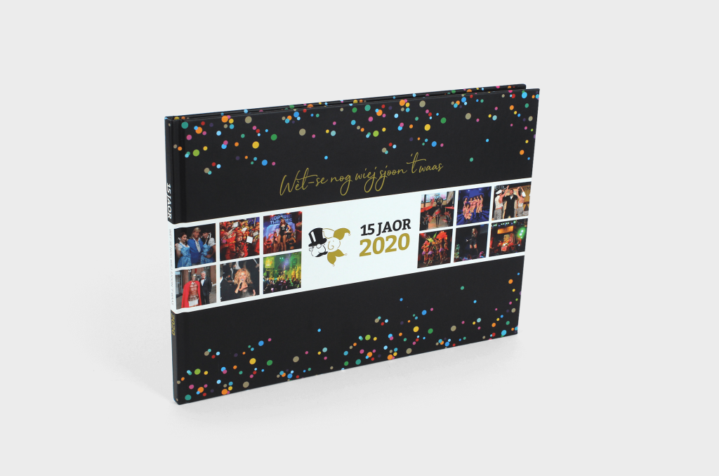 Hardcover boek 'Wét-se nog wiej sjoon 't waas - 15 jaor 2020